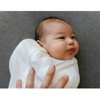 Ko-Coon Cocoon Cotton Swaddle - Milky white